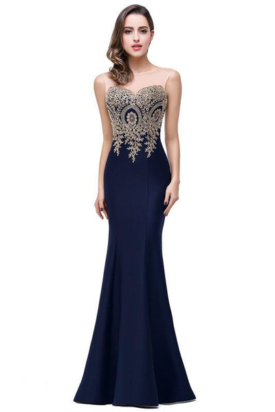 Soiree Sexy Backless Red Mermaid Dress
