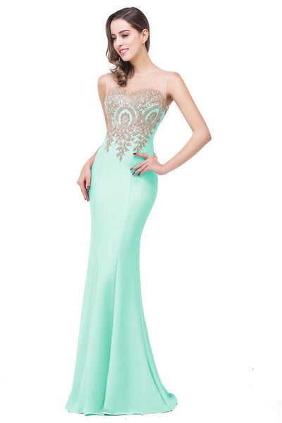 Soiree Sexy Backless Red Mermaid Dress