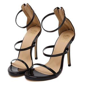 Harmony Metallic Strappy Sandals