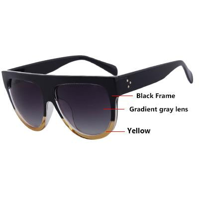 Flat Top Stylish Sunglasses Women