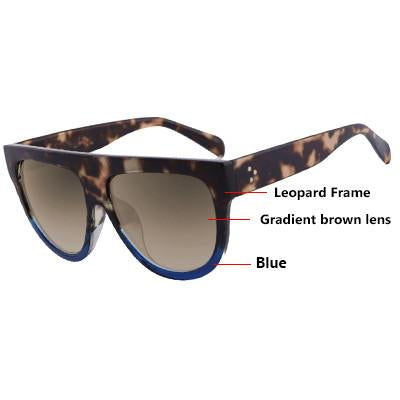 Flat Top Stylish Sunglasses Women