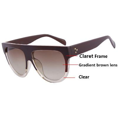 Flat Top Stylish Sunglasses Women