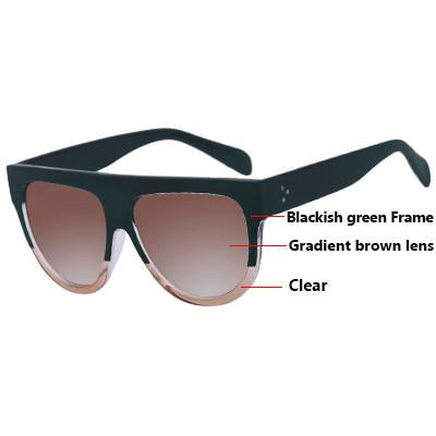 Flat Top Stylish Sunglasses Women