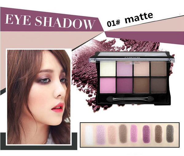 Brand Makeup Naked BASICS 8 Color Glitter Matte Eyeshadow