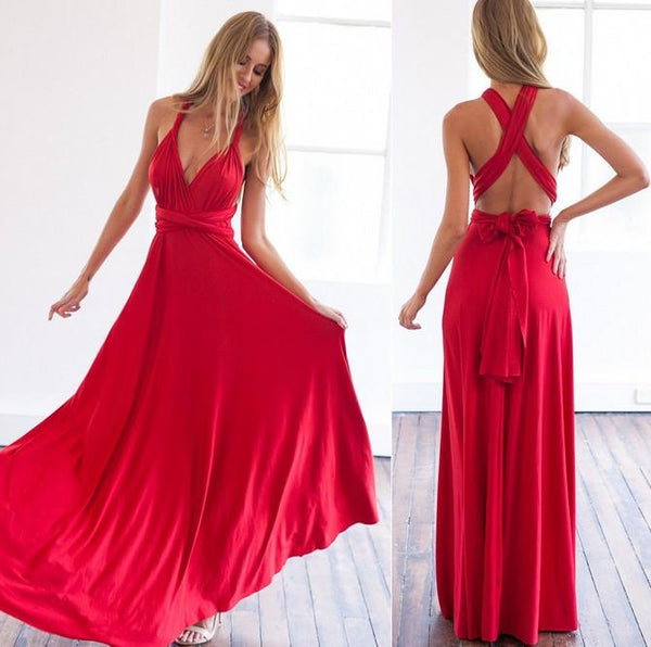 2017 Women Multi Way Dress