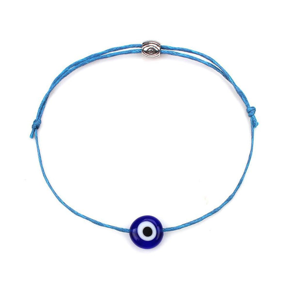Blue Evil Eye Bracelet Good Luck Bracelet For Women - Rushy