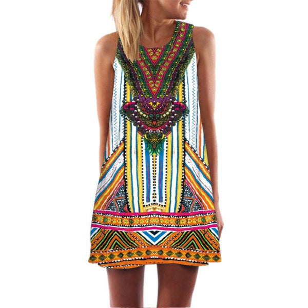 Fashion Women Summer Sexy Party Beach Dress