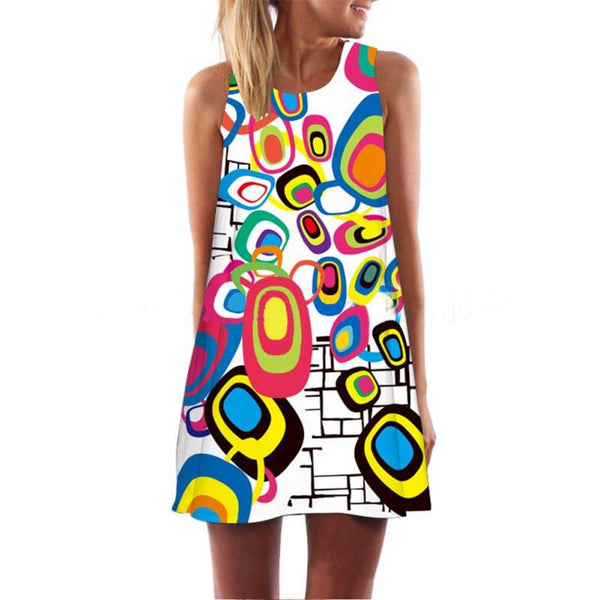 Fashion Women Summer Sexy Party Beach Dress