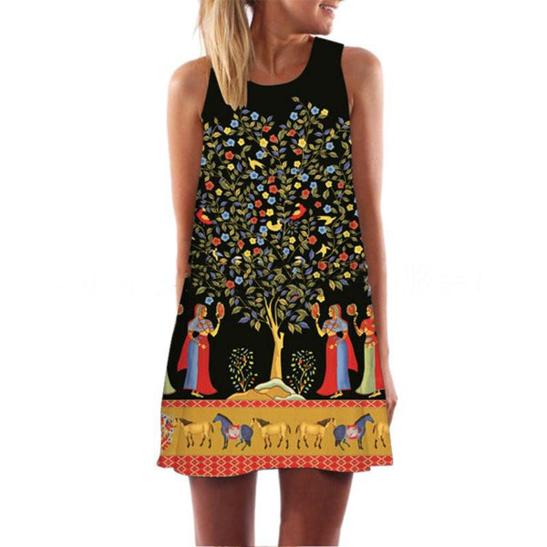 Fashion Women Summer Sexy Party Beach Dress