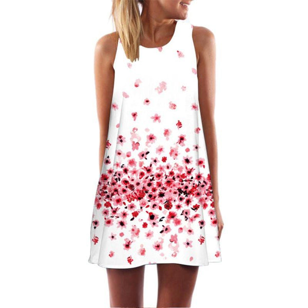 Fashion Women Summer Sexy Party Beach Dress
