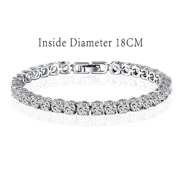 2017 Big Sale Round 0.5 Carat Cubic Zirconia Bracelet