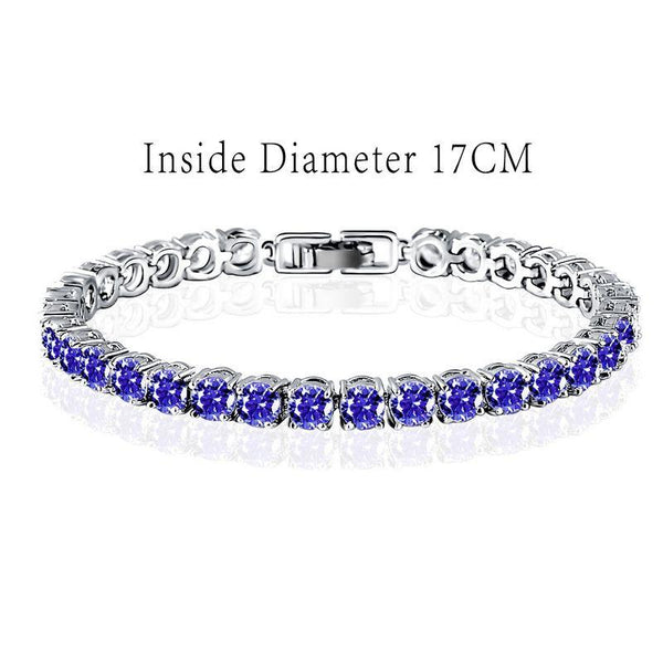2017 Big Sale Round 0.5 Carat Cubic Zirconia Bracelet