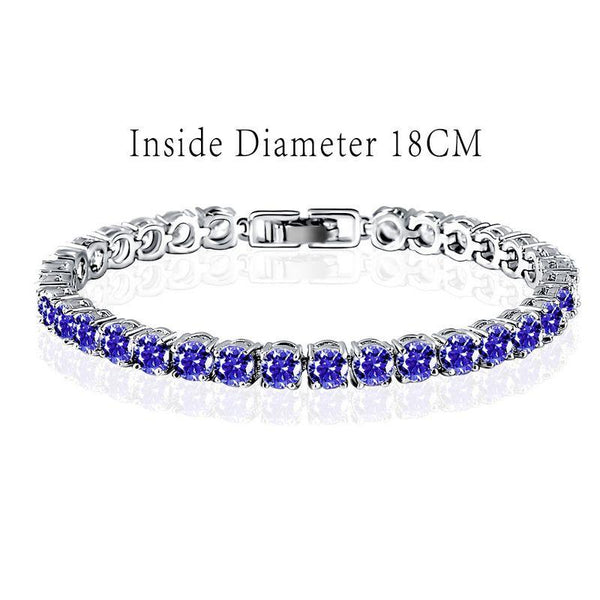 2017 Big Sale Round 0.5 Carat Cubic Zirconia Bracelet