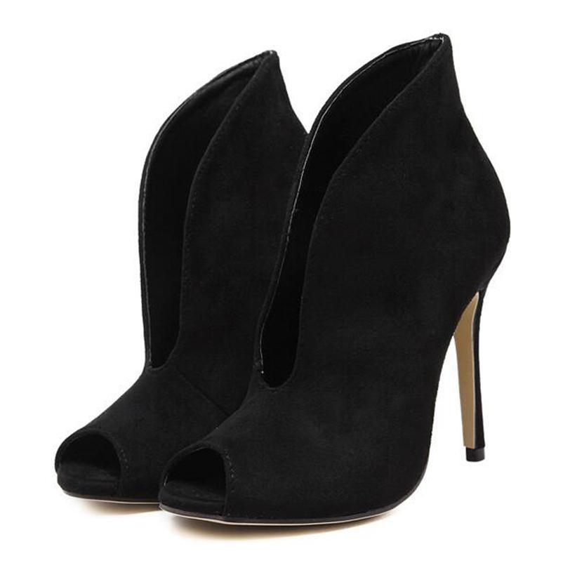 Spring/Autumn Suede Women Sexy High Heels