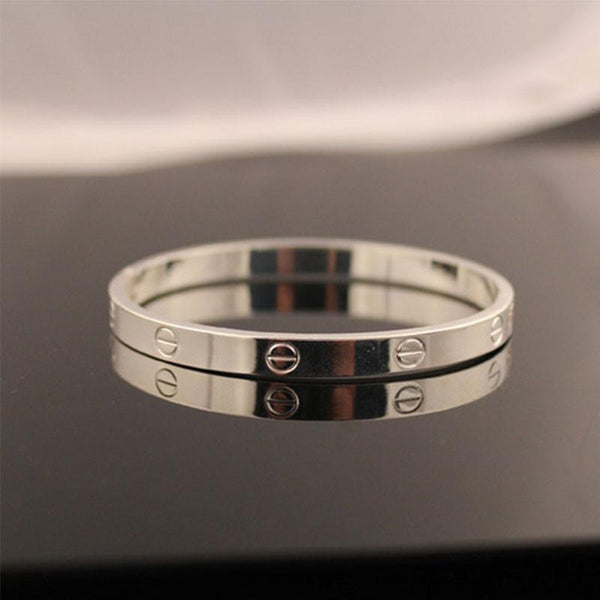 2017 Trendy Rose Gold Silver Bracelet for Women