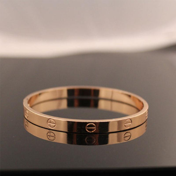 2017 Trendy Rose Gold Silver Bracelet for Women
