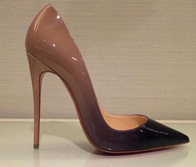 2017 brand  high heels patent leather women - Rushy