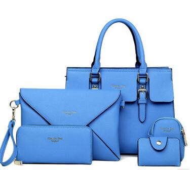 2017 New 5 pcs Handbag Set - Multi-Colors