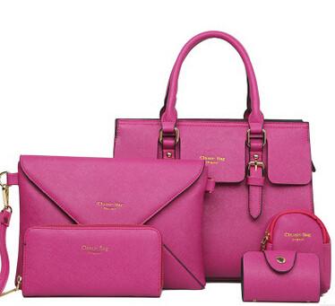 2017 New 5 pcs Handbag Set - Multi-Colors