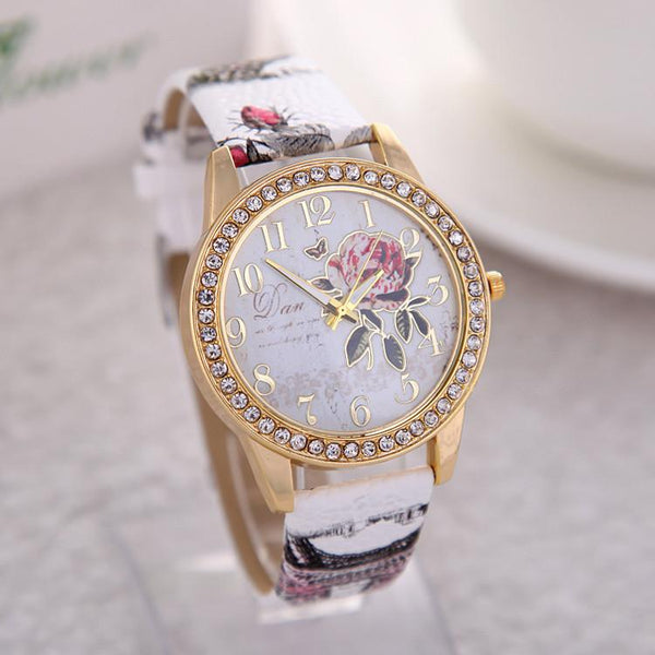 2016 Hot Sale Peony Pattern Watches - Rushy