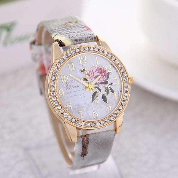 2016 Hot Sale Peony Pattern Watches - Rushy