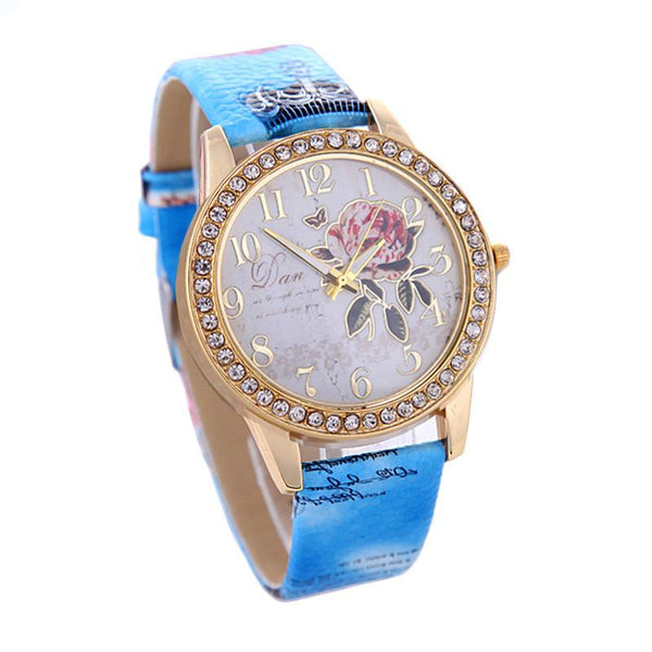 2016 Hot Sale Peony Pattern Watches - Rushy
