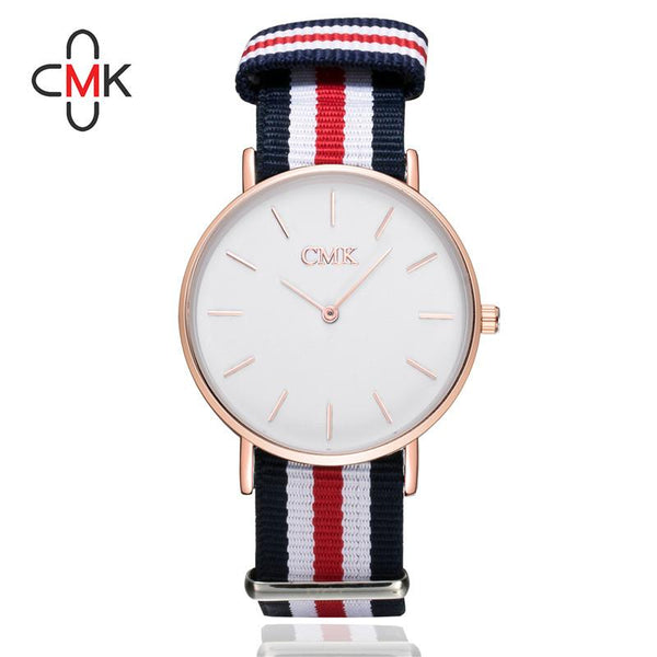 CMK shock resistant waterproof sapphire watch women 2017
