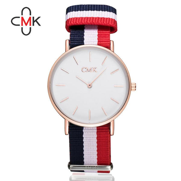 CMK shock resistant waterproof sapphire watch women 2017