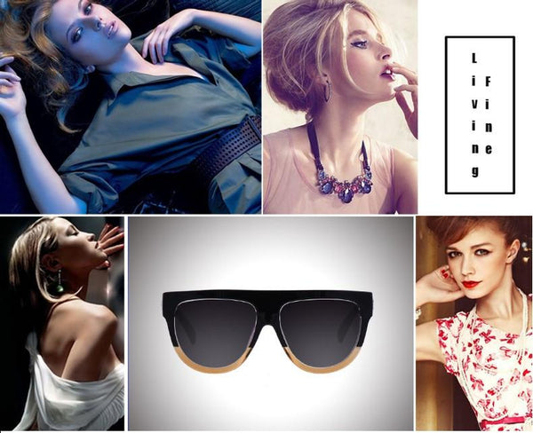 Flat Top Stylish Sunglasses Women