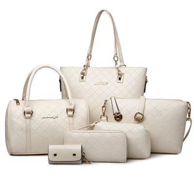 Plaid Women's Casual Shoulder Bags 6 pcs/set - Rushy