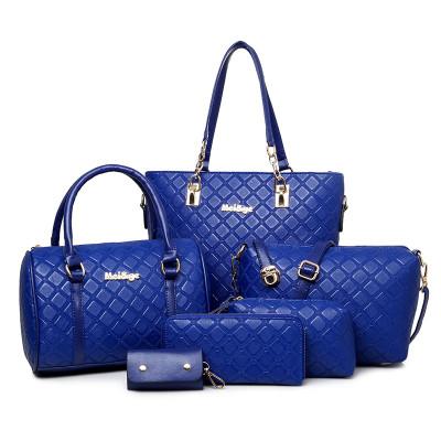 Plaid Women's Casual Shoulder Bags 6 pcs/set - Rushy