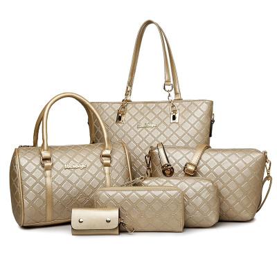 Plaid Women's Casual Shoulder Bags 6 pcs/set - Rushy