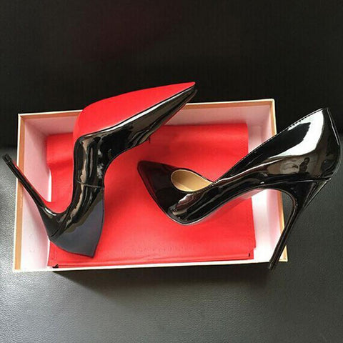 2016 hot sale Women pumps Red Bottom Shoes High Heels Shoes Luxury Designer good quality Leather Wedding Shoes sapatos femininos - Rushy