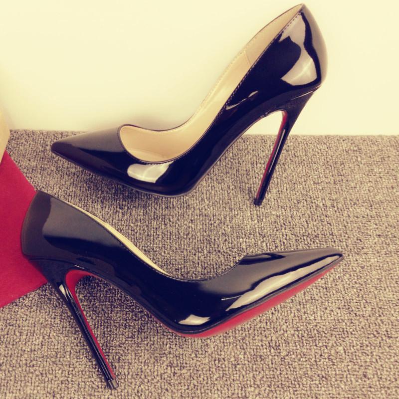 2016 hot sale Women pumps Red Bottom Shoes High Heels Shoes Luxury Designer good quality Leather Wedding Shoes sapatos femininos - Rushy
