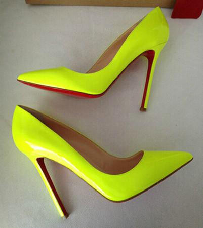 2016 hot sale Women pumps Red Bottom Shoes High Heels Shoes Luxury Designer good quality Leather Wedding Shoes sapatos femininos - Rushy