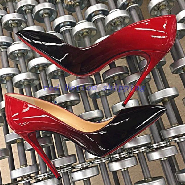 2016 hot sale Women pumps Red Bottom Shoes High Heels Shoes Luxury Designer good quality Leather Wedding Shoes sapatos femininos - Rushy
