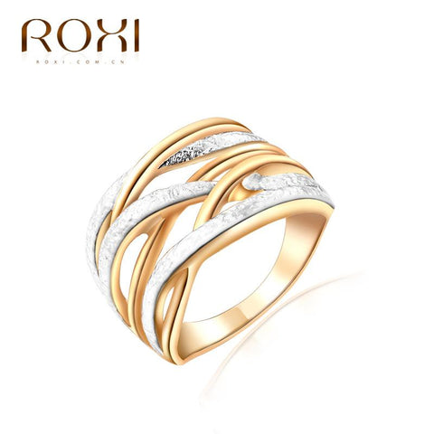 Top Brand Luxury 18K Gold Plated Ring - Rushy