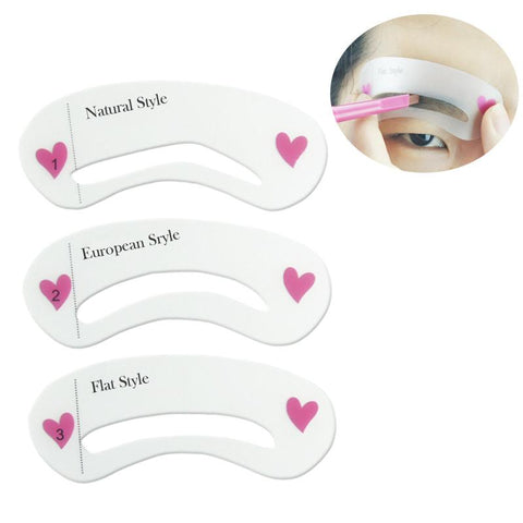 3 pcs/set Grooming Shaping Template