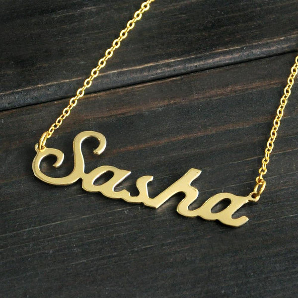 Custom Name Necklace - Alison Font