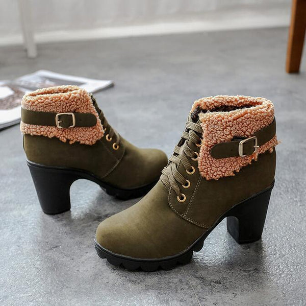 New Autumn Winter Women Boots High Quality - Rushy