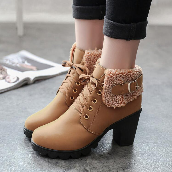 New Autumn Winter Women Boots High Quality - Rushy