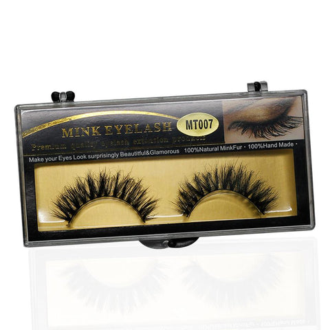 1 Pair/Set Horse Hair False Eyelashes