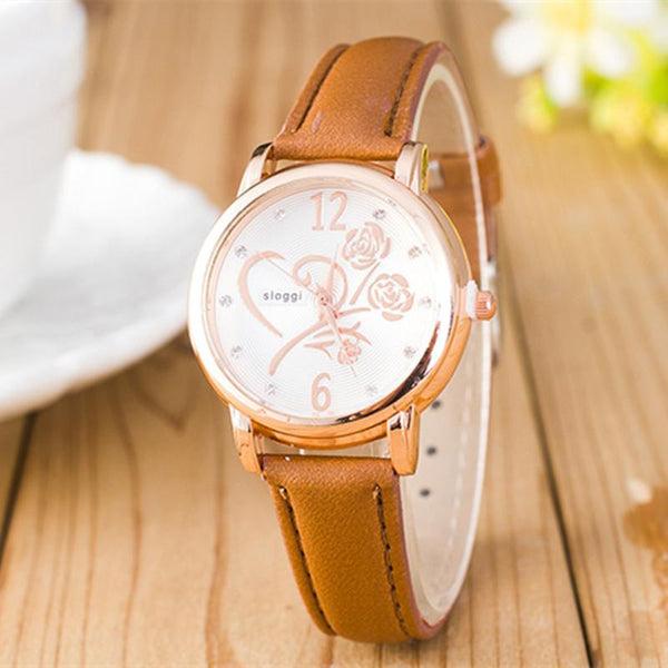 Hot Brand Women Leather Watch - Top Rated