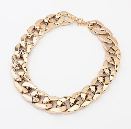 three colors simple joker chain neckless hand made - Rushy