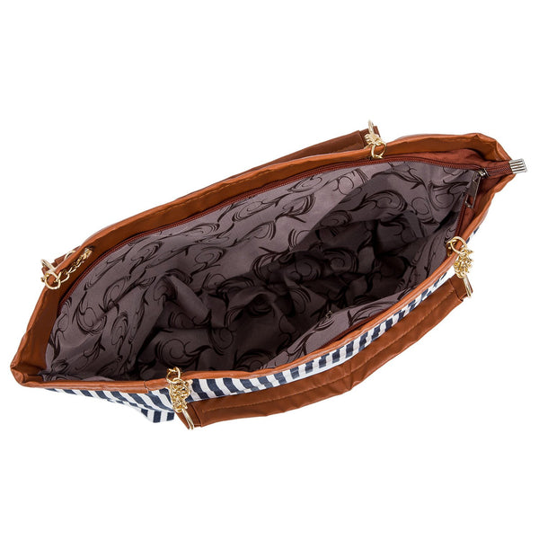 New Striped Canvas Women Shoulder Bags