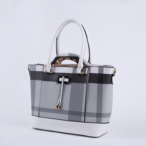English Style Jacquard Borsa PU Bag