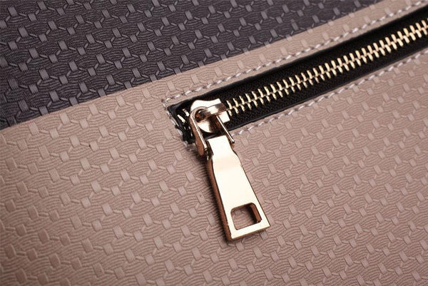 English Style Jacquard Borsa PU Bag