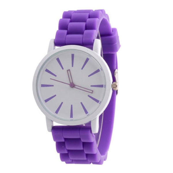 Malloom Montre Femme Silicone Watch - Unisex
