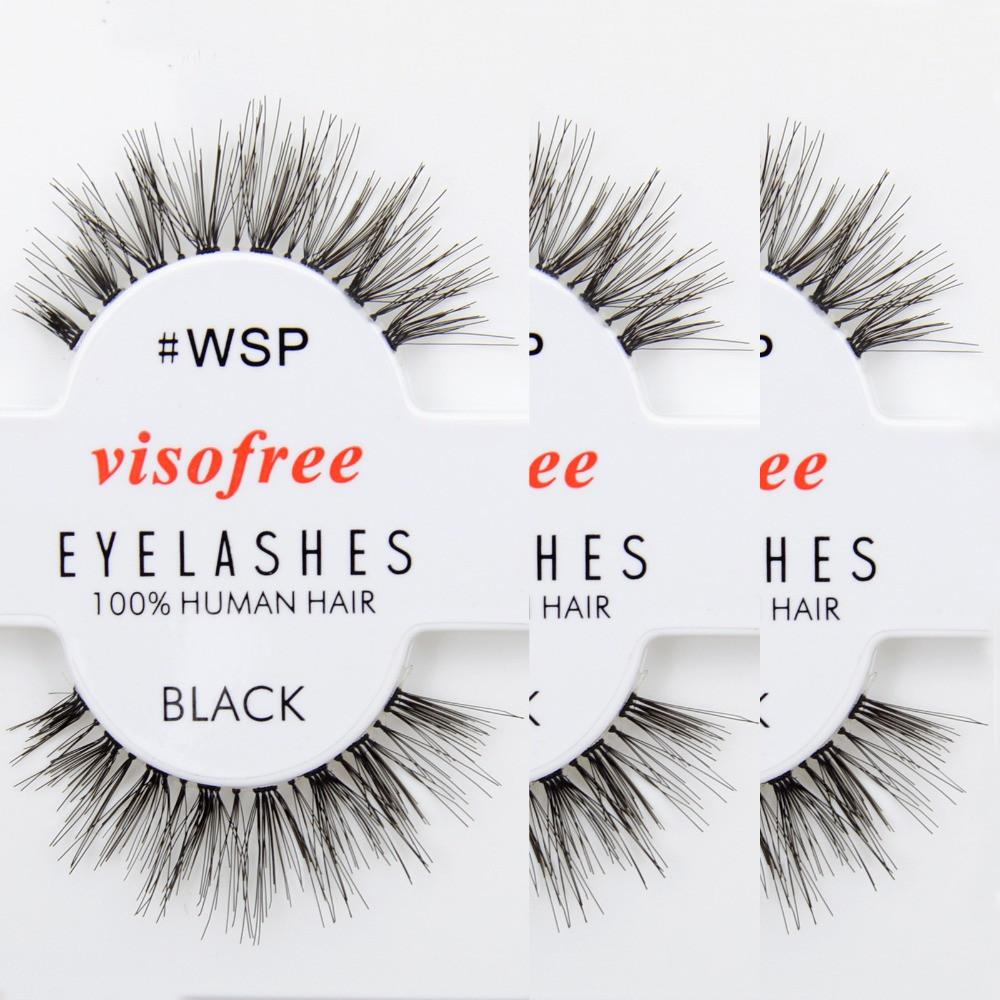 12 pairs/pack Visofree Eyelashes