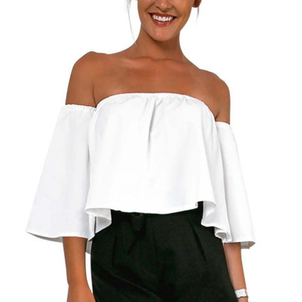 Casual Summer Sexy Off Shoulder Blouse
